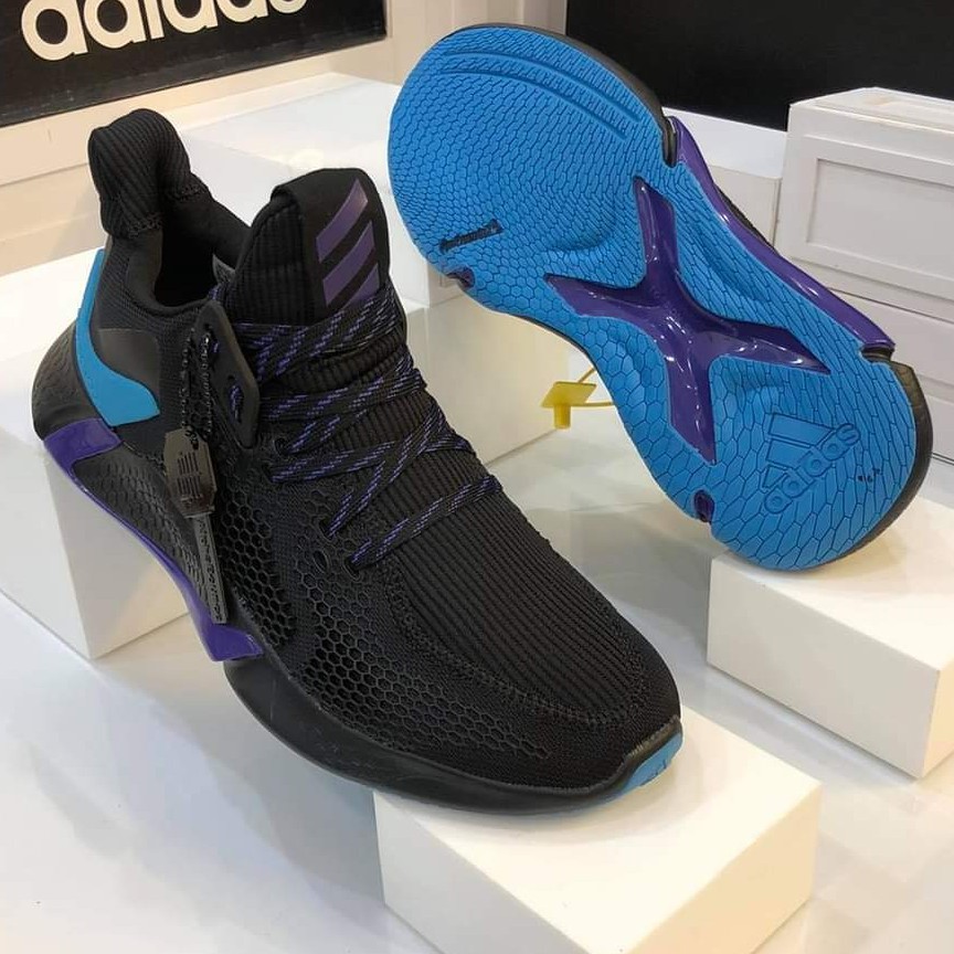 [FullBox &amp;Bill] Giày Alphabounce InstinctM màu đen gót tím Cực HOT Chuẩn Form