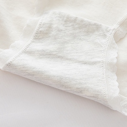 Quần Lót Nữ Cotton Phối Viền Ren Họa Tiết Mèo Đen Đáng Yêu