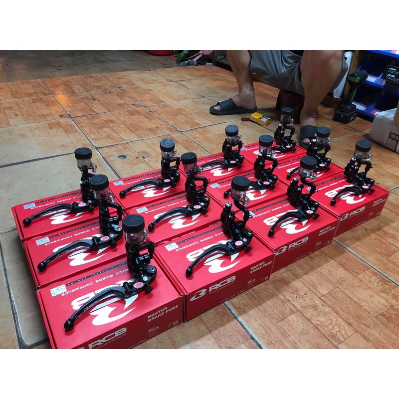 Combo Tay Phanh RCB Bình Dầu Rời Chính Hãng + Tay Côn Dây RCB