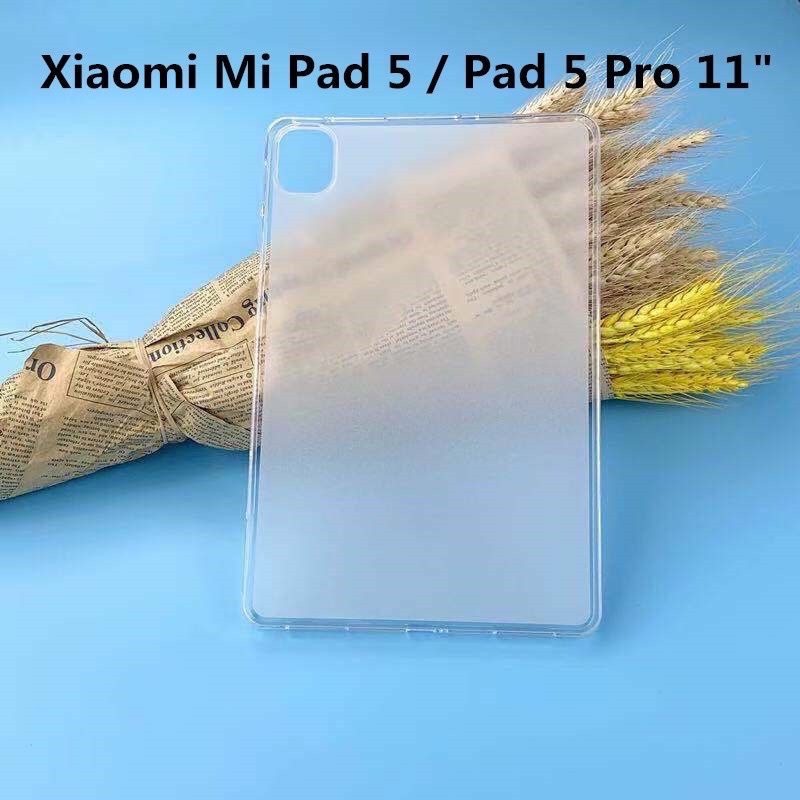 Ốp lưng dẻo Xiaomi Mi Pad 6- 6 Pro/ Mi Pad 5 - Mi Pad 5 Pro 11inch Silicon nhám trong chống Vân tay cao cấp