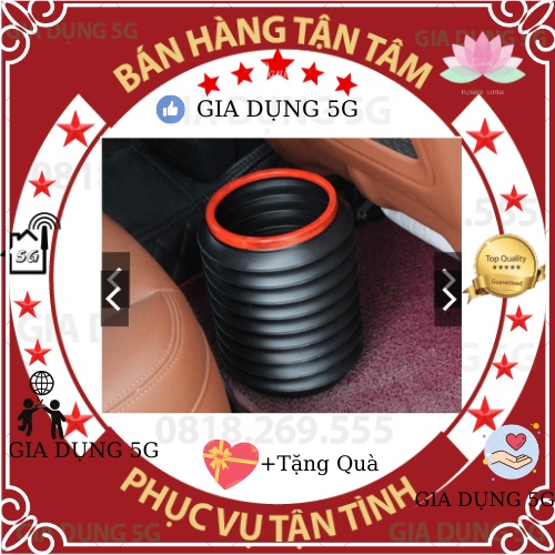 Thùng rác gấp gọn mini để rác co giãn trên ô tô, thùng rác tiện lơi