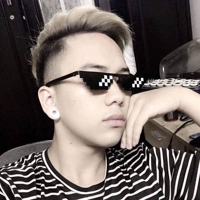 Mắt kính thời trang form dẹt hot trend phong cách Ulzzang