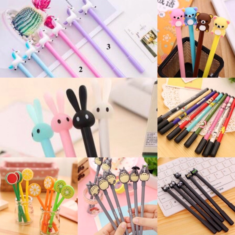 Sỉ 100 bút cute mix nhiều mẫu