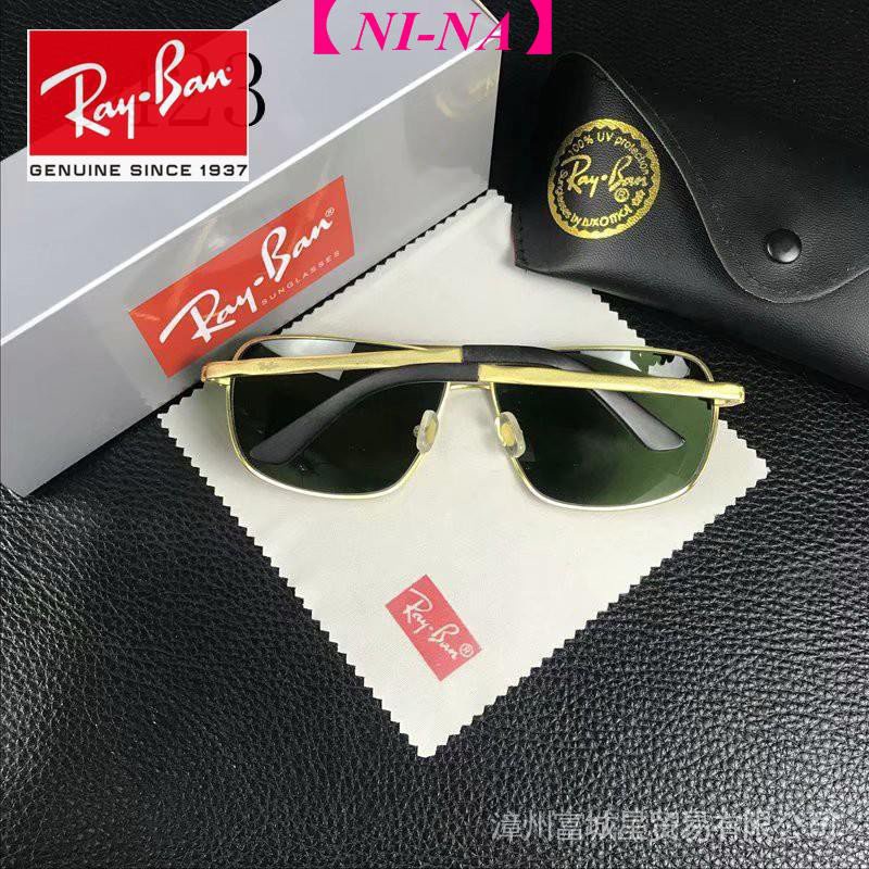 Dòng MớiJustin Ray Ban Kính Mát 4165 622/2V Đen Xanh, Lens 55mm, Xu Hướng Thời Trang