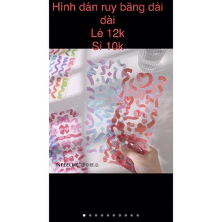 Dải sticker ruy băng