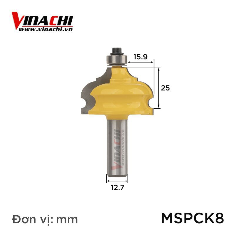 Mũi soi phào chỉ muwang kiểu 8