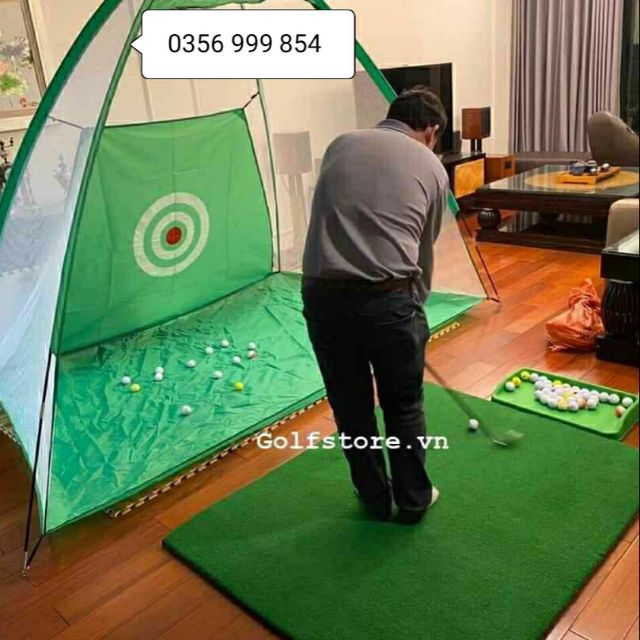 Combo bộ Lồng Thảm tập Golf Pgm