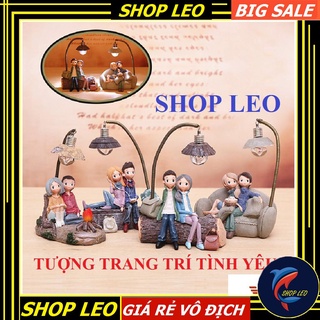 Tượng cặp đôi lãng mạn - Tượng trang trí- Quà tặng lưu niệm - Trang trí nhà cửa