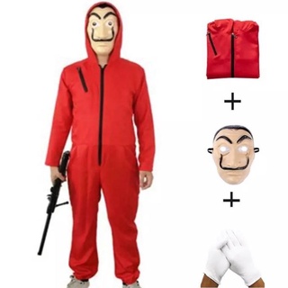 Bộ Đồ Hóa Trang La Casa De Papel Netflix (Costum + Dali) - S