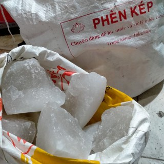 10kg Phèn Chua Dạng Cục Phèn Kép Phèn La
