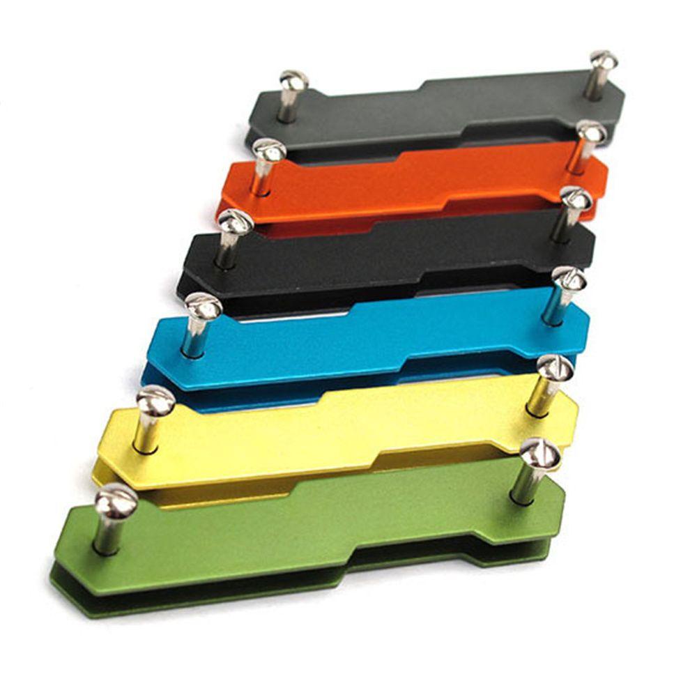 BARRY Key Organizer Clip Flexible Multi-functional Housekeeper Keychain Keys Wallet Aluminum alloy Keys Holder Folder