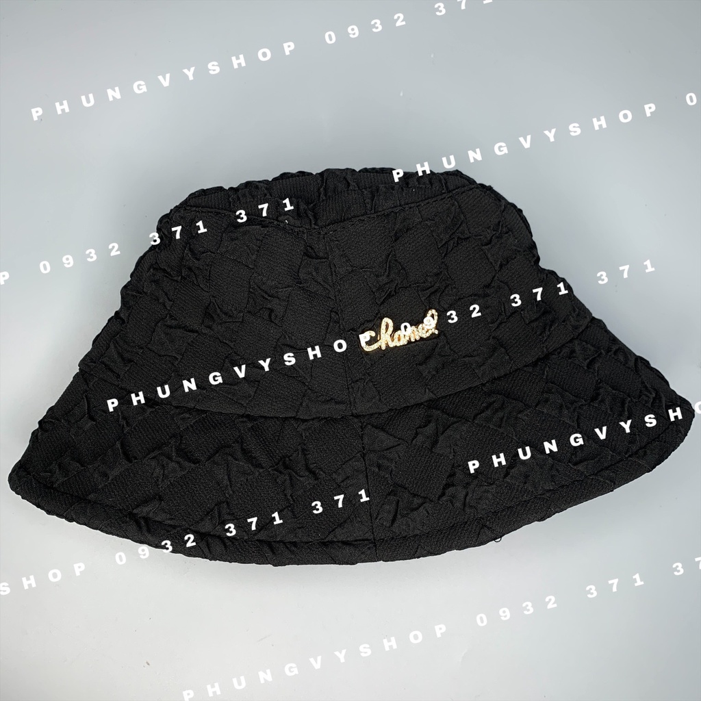 Mũ bucket tai bèo basic unisex nam nữ - BO XỐP LOGO SAT / CHÀ NÈO /  ĐỂ LỆCH - nón tai bèo vành