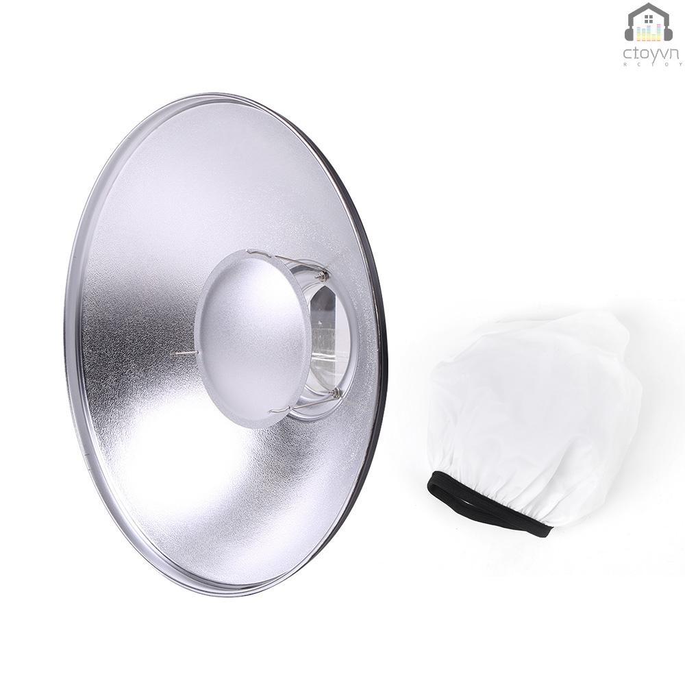 Đèn Phản Quang 41cm Dùng Làm Đẹp Chuyên Dụng Cho Bowens Mount Speedlite Studio