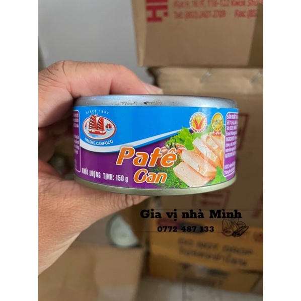 PATE GAN HẠ LONG CANFOCO ĐÓNG HỘP 150GR