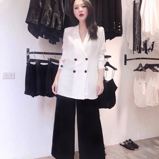 Set blazer kèm quần sang chảnh