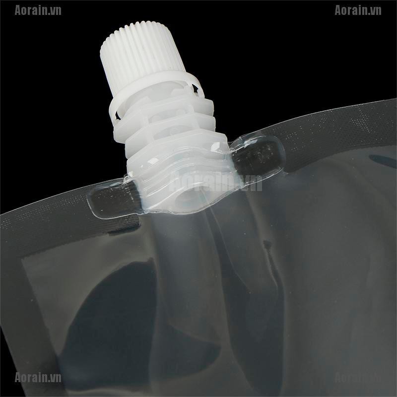 Bộ 10 Túi Đựng Nước Màu Trong Suốt Dung Tích 200ml