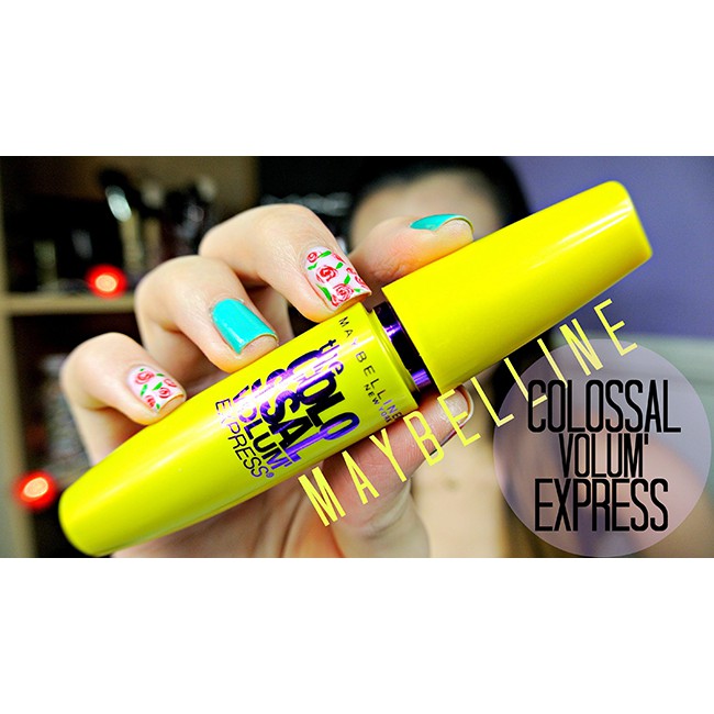 Mascara dày và dài mi Maybelline Colossal Volum Express 7x