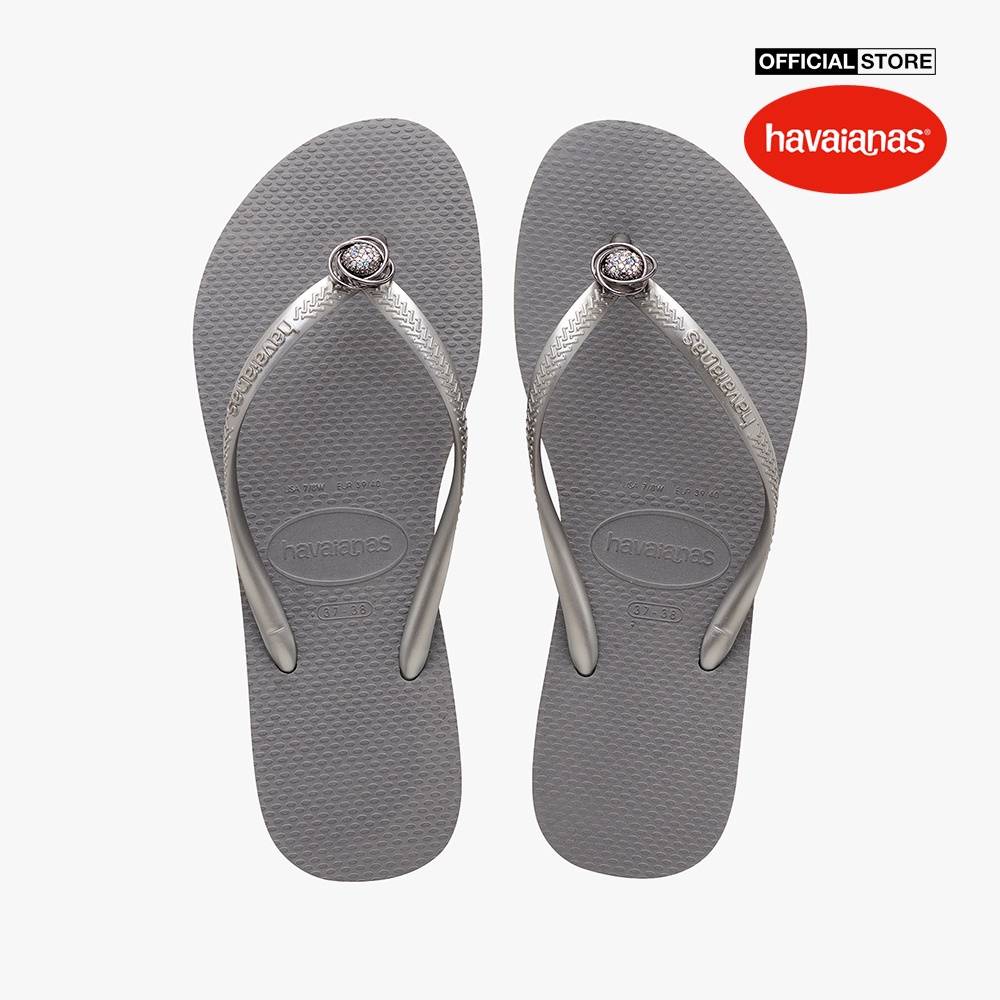 HAVAIANAS - Dép nữ Slim Crystal Rings 4144519-5178