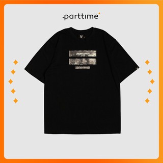Áo Thun Unisex Form Rộng Tay Ngắn Cổ Tròn Cotton Co Giãn Thoáng Khí - Parttime Store™ MOUNTAIN TEE Design By UNDERSPACE