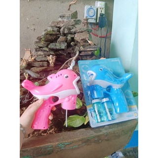 Súng bắn bong bóng xà phòng cá heo