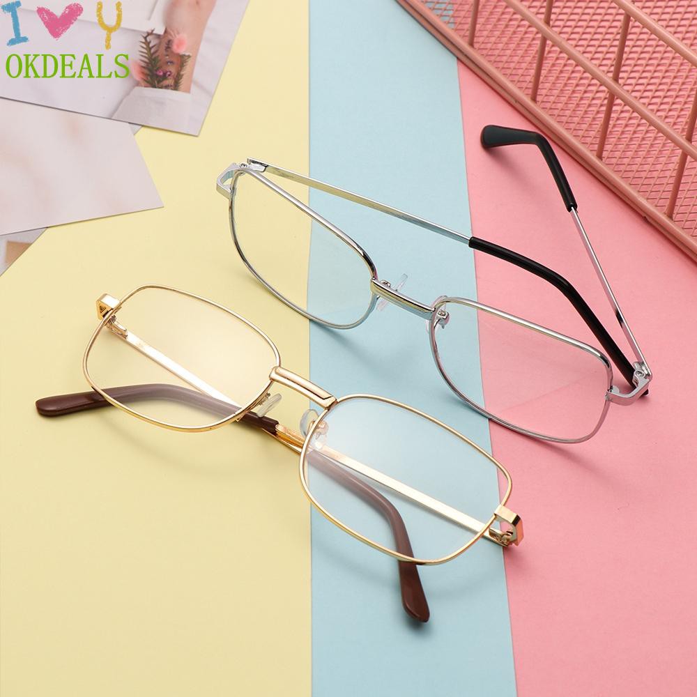Kính đọc sách gọng kim loại  siêu nhẹ cho người đọc sách