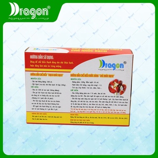 Bột Thạch Chè Khúc Bạch Dâu Tây Dragon (106g)