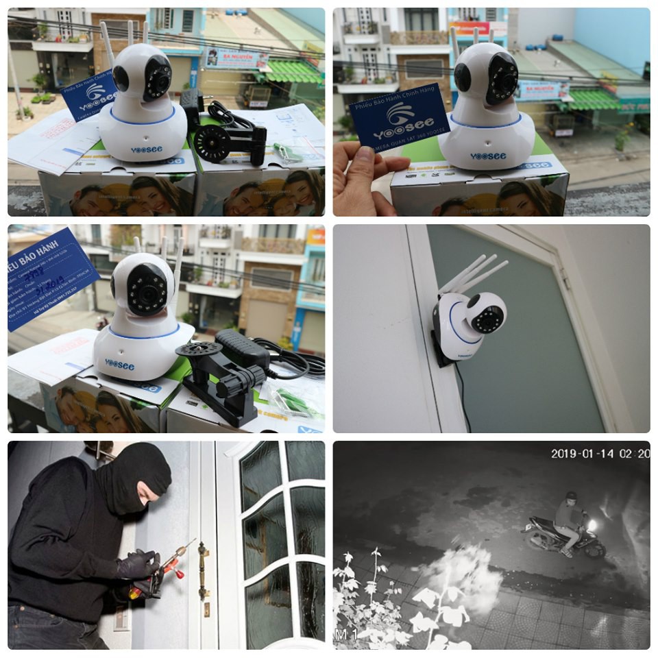 Camera Yoosee 3 Anten báo trộm, đàm thoại 2 chiều, bắt sóng wifi cực khỏe | BigBuy360 - bigbuy360.vn
