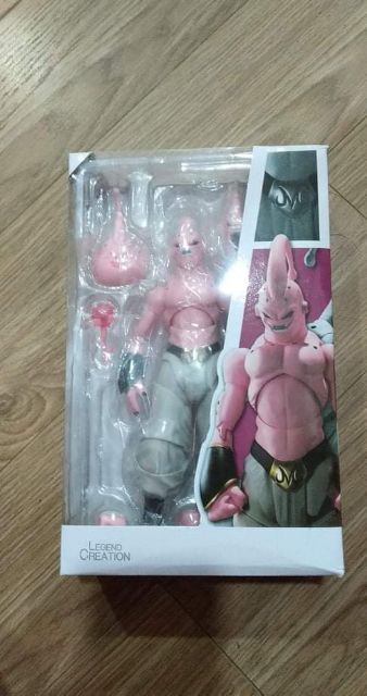 [Hàng có sẵn-Xả hàng tăng doanh số] Mô hình khớp cử động Dragon Ball SHF Majin Buu cao 16cm