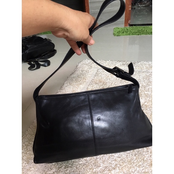 Túi si hiệu da thật phom đeo vai