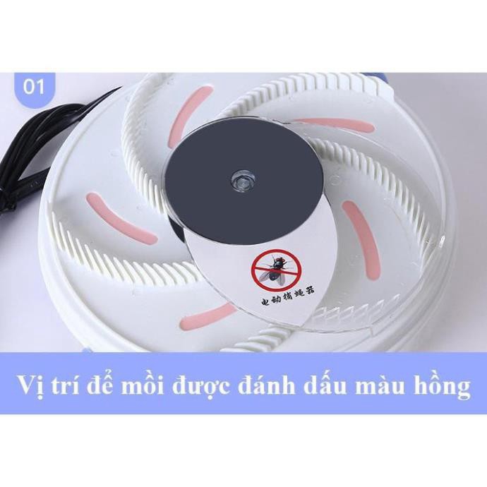 [Hàng Xịn - Loại 1] Máy bắt ruồi thông minh diệt tự động cao cấp an toàn tuyệt dối