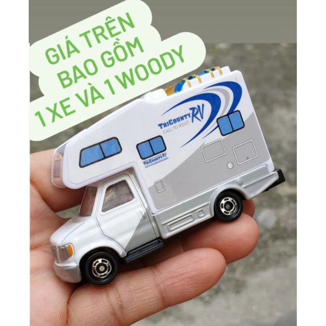 Xe đồ chơi Tomica Woody RV Toy Story like new chính hãng