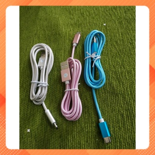 dây Sạc Samsung / Iphone Dây Dù 1m Chống Rối Chống Đứt