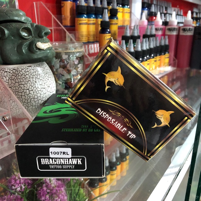 50 kim 7RL kèm ngòi nhựa dẫn kim