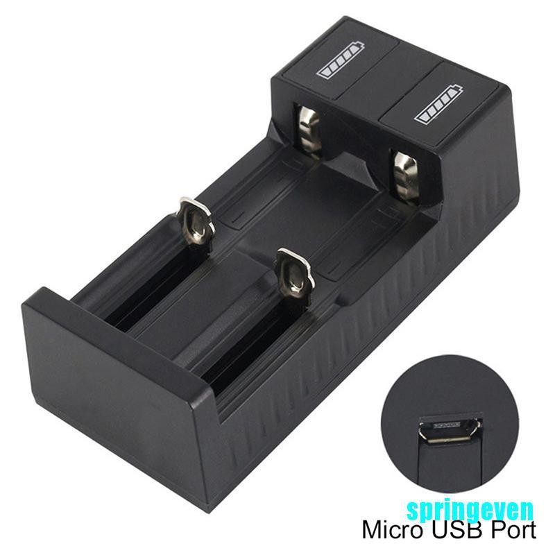 Bộ Sạc Pin Hai Cổng USB Chuyên Dụng Cho 3.7V 18650 26650 14500