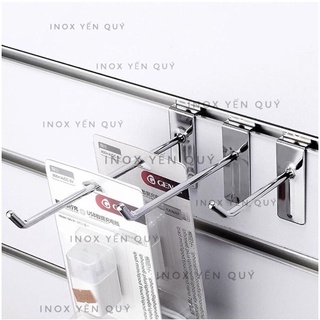 móc treo phụ kiện cài khe vách , tay treo phụ kiện cài vách