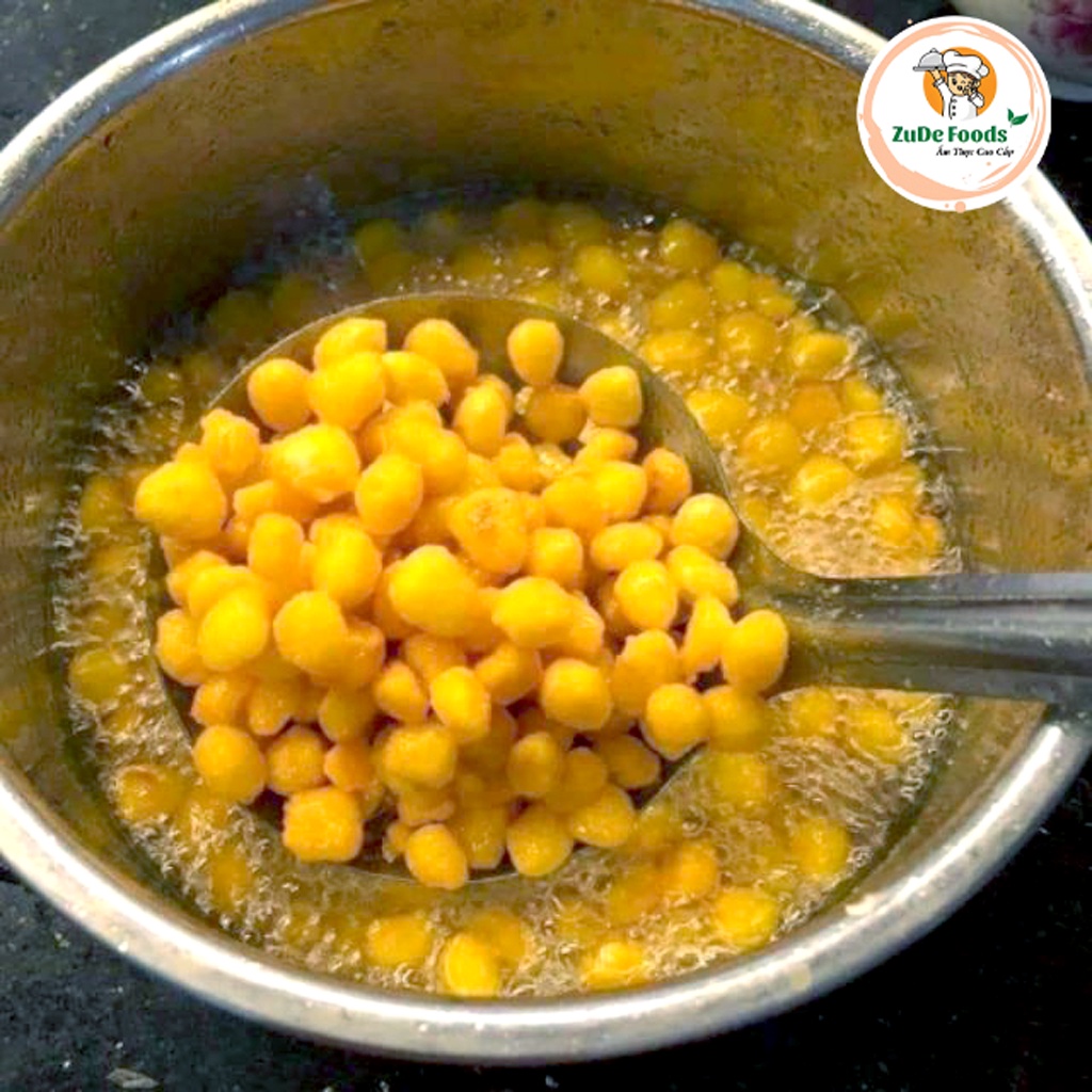 Ngô Chiên Giòn - Ngô Chiên Bơ Tẩm Bột Sẵn - Hộp 500g Giòn Rụm Ship hoả tốc quanh Hà Nội!