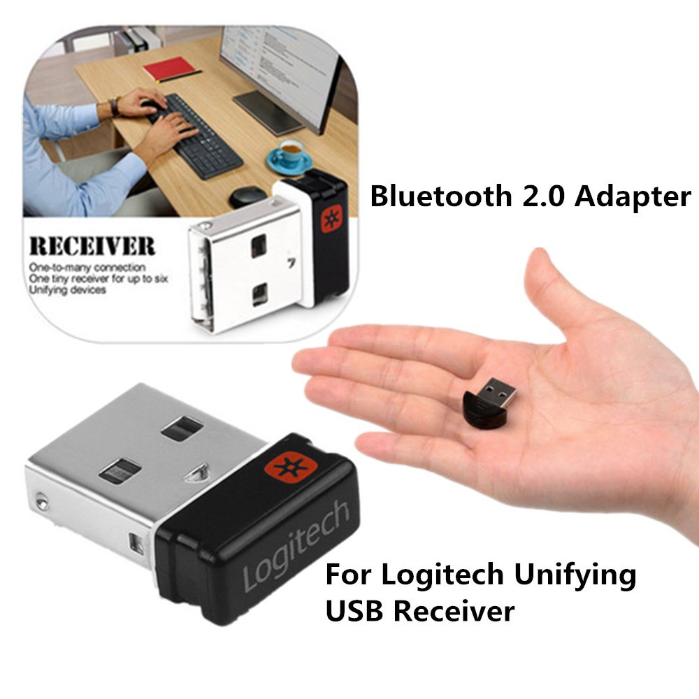 Đầu thu chuột Logitech USB Unifying Receiver - Bảo hành 12 tháng chính hãng