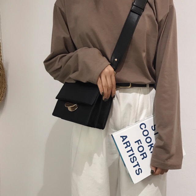 [ORRDER] TÚI ULZZANG KHUY TRÒN BẤM (CÓ ẢNH THẬT)