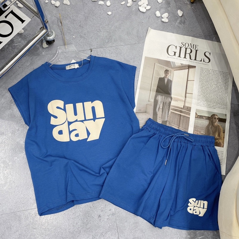 May Shop - Bộ cotton nữ trẻ trung