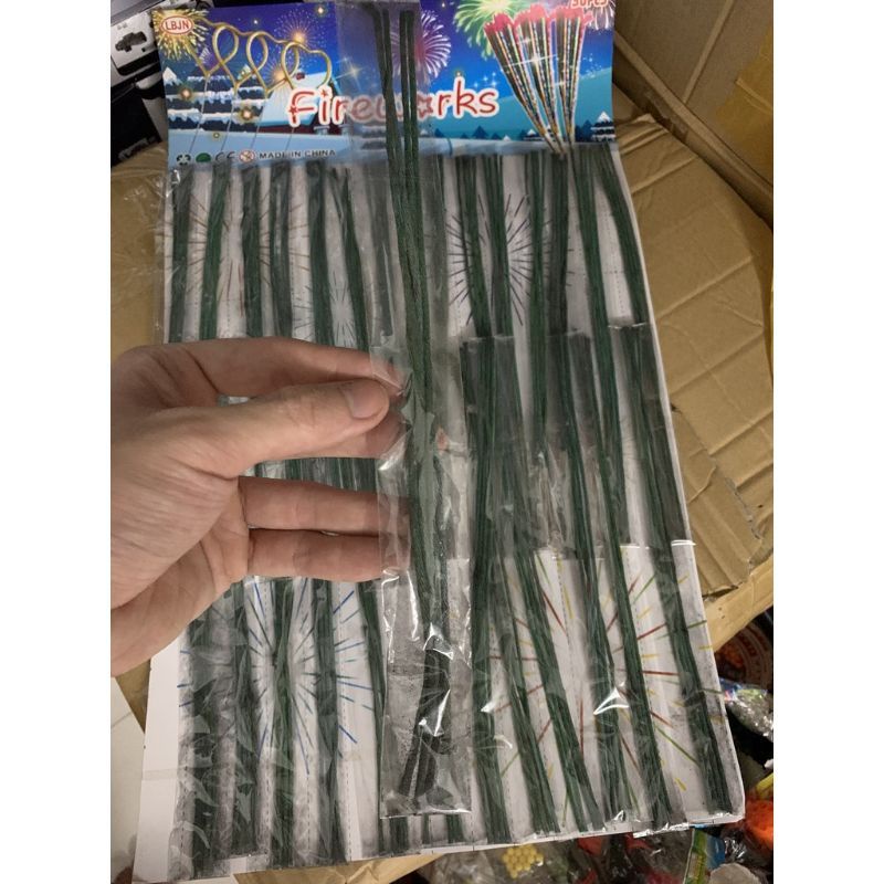 Vỉ Dây cháy chậm tách tách, fireworks , đồ chơi Sinh nhật ,Chơi tết 2023