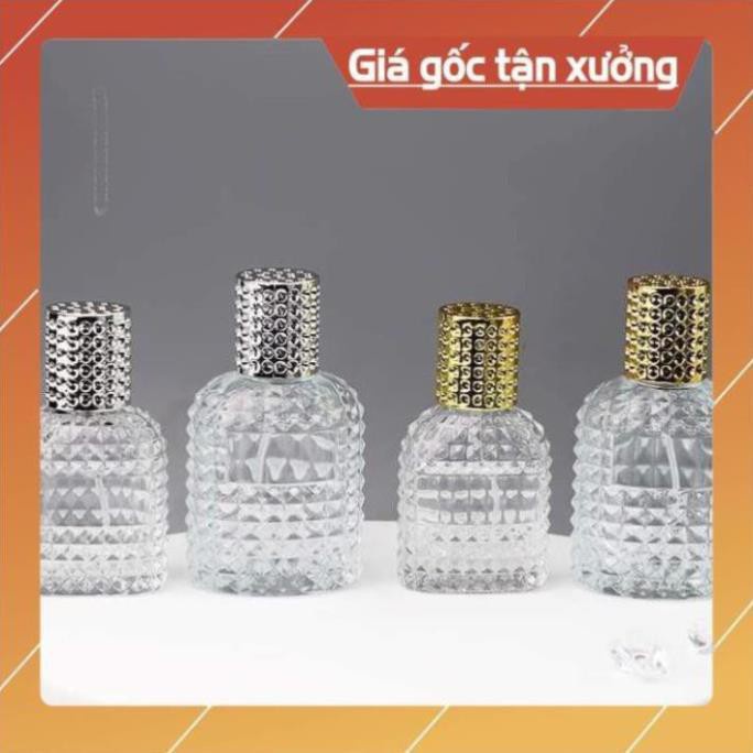 [RẺ VÔ ĐỊCH] Lọ chiết nước hoa gai 30ml,50ml valentino đựng dầu thơm , phụ kiện du lịch