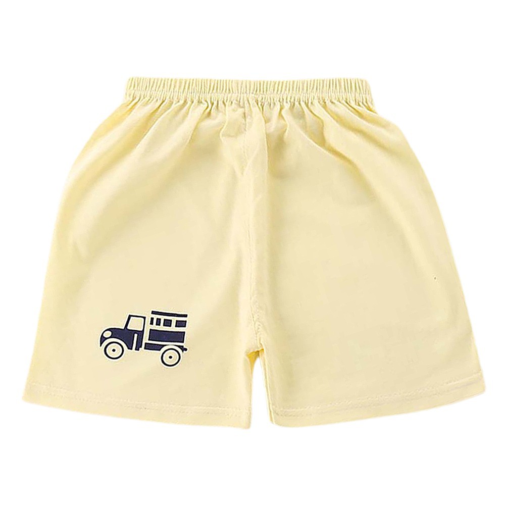 Quần Short Cotton Lưng Vừa In Họa Tiết Hoạt Hình Cho Bé