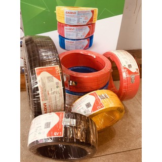 Dây điện đơn cadivi 6.0 chính hãng 50 mét