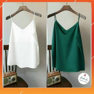Áo hai dây lụa cao cấp, Áo hai dây lụa mềm mịn dày dặn