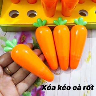 Xoá kéo hình trái cà rốt