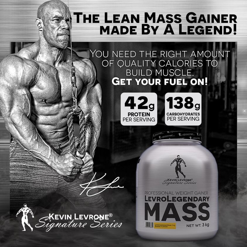 KEVIN LEVRONE Mass Sữa Dinh Dưỡng Tăng Cân Tăng Cơ Cho Người Gầy Kinh Niên 3KG