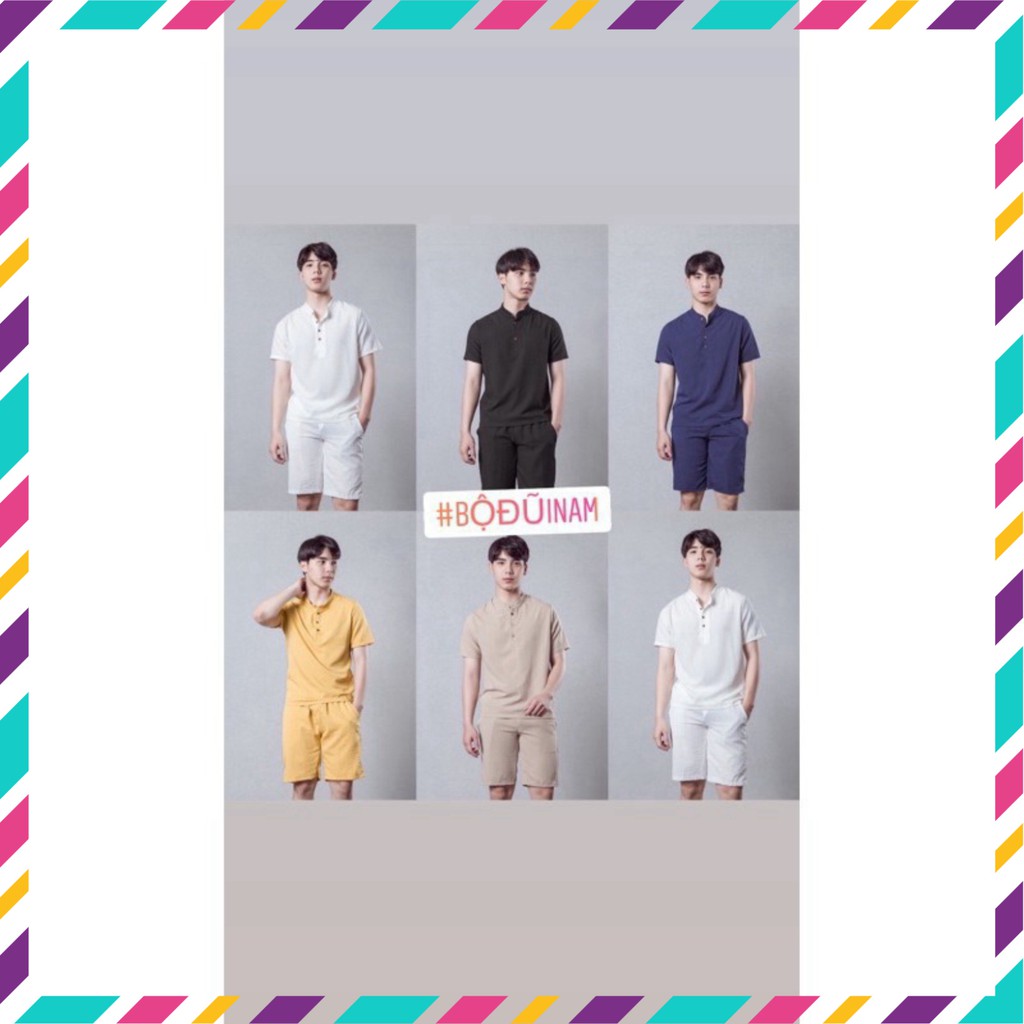 CHẤT VẢI SỊN ] Bộ Đũi Nam Vải Đũi Cao Cấp - Bộ Hè Đũi Hàng Xuất Xịn Full Tem | BigBuy360 - bigbuy360.vn