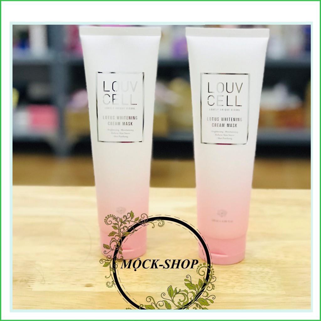 Kem ủ trắng hoa sen Louv Cell Lutus Whitening Cream Mask