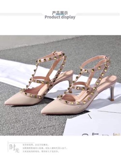 Giày cao cấp đinh tán valen