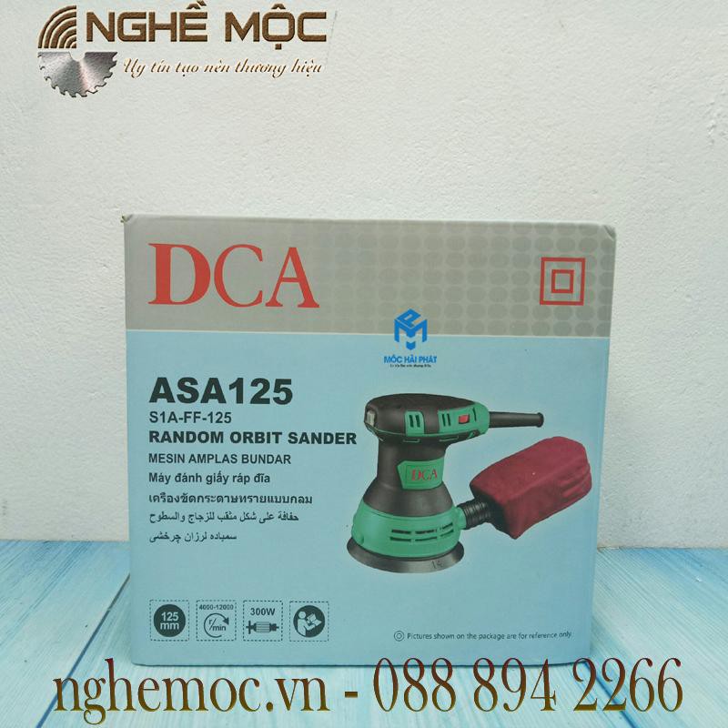Máy chà nhám tròn DCA ASA125 - nghề mộc